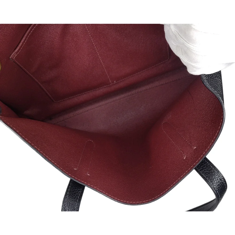 COACH Legacy Large Pebbled Leather Black Carryall 35 - Used/Good Condition - Picture 12 of 16